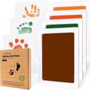 4-Pack Inkless Baby Hand and Footprint Kit - Mess Free Ink Pad for Newborn Keepsake, Dog Nose & Paw Print Kit, Clean Touch Ink Pad for Baby Hand & Footprints, Ideal New Mom Gifts (Autumn, L)