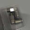 Beduan Brass BPL Push to Connect Air Fittings Elbow 1/4" Tube OD x 1/8" NPT Male 90 Degree Adapter (Pack of 2)