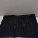 Smiry Bathroom Rugs Mat 30x20, Extra Soft Absorbent Chenille Bath Rugs, Non Slip Rubber Backing Machine Washable Quick Dry Bath Mats for Bathroom Floor, Tub, Shower, Home Decor Accessories, Black