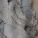 Anysay Faux Fur Throw Blanket, 1000GSM Fluffy Soft Bubble Blanket for Couch Bed, Cozy Plush Warm and Thick Blanket, Fuzzy Rabbit Throw for Living Room Bedroom 50''*60'' Tie-dye Blue