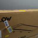 Walking Pad,Treadmill with Incline for Home Office, 2.5HP Portable Under Desk Treadmill with 265 Lbs Capacity,Remote Control, Led Display (Silver)