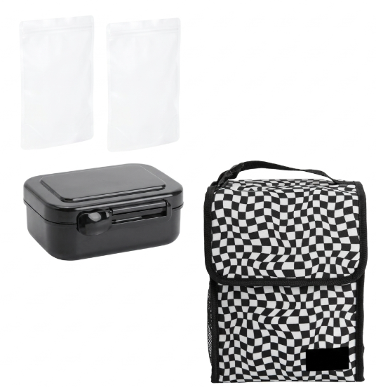 Manna Lunch Bag Kit Black, 1 Pack