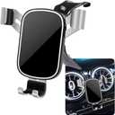 LUNQIN Car Phone Holder for Mercedes Benz GLB-Class 2020 2021 2022 2023 2024 2025 GLB250 AMG 35 4Matic and Benz EQB 2022-2025 250+ 300 350 Auto Accessories Cell Phones Mount Cellphone Mobile Cradle