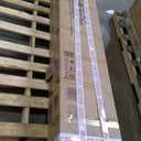 Twin Size Murphy Bed with Shelves, Metal Wall Bed with Foldable and Space-Saving Design, White Finish (Off White + MDF+Metal + Twin)