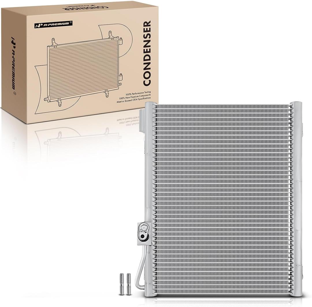 A-Premium Air Conditioning A/C Condenser Compatible with Dodge Ram 1500 2002-2008, Ram 2500 3500 2003-2008
