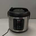 AROMA Professional Digital Rice Cooker, 10-Cup (Uncooked) / 20-Cup (Cooked), Multicooker, Slow Cooker, Steamer, Oatmeal Cooker, Egg Cooker, STS, 5 Qt, Black, ARC-5200SB