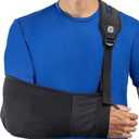 Custom SLR/Healjoy Medical Arm Sling with Split Strap Technology, Ergonomic Design for Men & Women, One-Size 