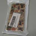 Qivtpjkrin Vintage Halloween Design Phone Case for iPhone 14, Hippie Cat Skull Pumpkin Pattern Cover for Girls Boys for iPhone 14, Unique Trendy TPU Bumper Cover Case