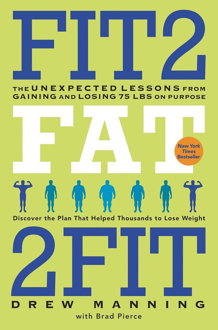 Fit2Fat2Fit: The Unexpected Lessons from Gaining and Losing 75 lbs on Purpose – An Inspiring Story of Hope and Proof That Fitness Is Possible, Paperback 