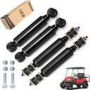 10L0L Golf Cart Front Rear Shock Absorber Set Heavy Duty Shock Absorber Fits Club Car DS 1988-up, Precedent 2004-up Gas or Electric, Replaces OEM# 1014235 1015813 1010991 1012183 1014236 1013164
