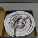 LED Strip Lights Warm White 3000K,16.4ft 110-120V Neon Rope Lights,Flexible Silicone Outdoor Waterproof Neon Strip Lights for Bedroom,Mirror,Kitchen Cabinet, Living Room,Halloween Decor