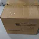 Cat Water Fountain Cordless, 108oz/3L Pet Fountains for Cats Indoor with Stainless Steel Tray, Battery Operated Cat Drinking Fountain with Motion Sensor, Ultra Quiet Pump with 2 Filters (Black)