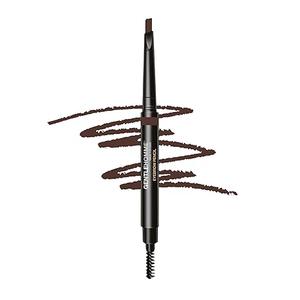 Gentlehomme - Men's Brow Pencil - 2-in-1 Brow Brush & Lead Pencil - Shape, Define & Fill In Eyebrows - Ultra-Thin - Long-Lasting Dark Brown