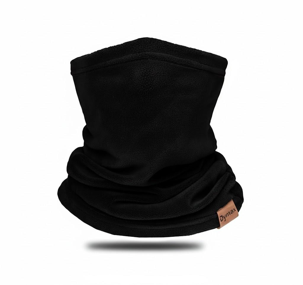 Count of 1 Warmer,Balaclava Face Mask & Soft Fleece neck gaiter Winter Face Cover for Men & Women Outdoor Activities, Black