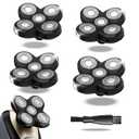 Pro 5 Replacement Blades for Freebirds Flexing Series Bald Head Shavers, Blades Refills with Precision and Comfort Shave(Pack of 4)