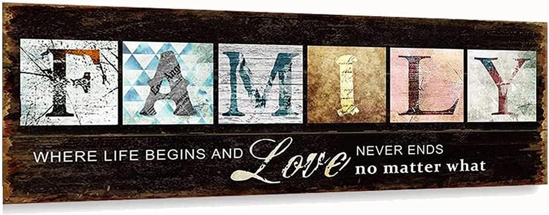 YALKIN Diamond Painting Kits for Adults, Family Diamond Art(31.5x11.8inches) Full Drill Crystal Rhinestone Embroidery Pictures, Wall Decor Stress and Anxiety Relief, Family Diamond Painting