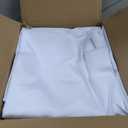 Fitable 8 Pack Round Tablecloths: Stain Resistant Wrinkle Free Circle Table Clothes, Washable Reusable Polyester Table Covers for Wedding Party Birthday Banquet Reception(White, 84 Inch)