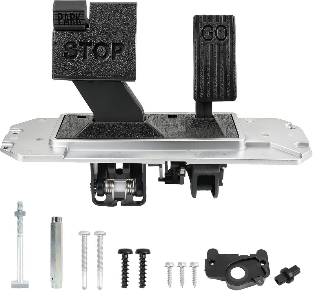 Panglong Club Car Precedent Pedal Assembly, Club Car Pedal with Conversion Kit, Suitable for Precedent &Tempo & Onward Universal Electric &Gas Carts, for 1st Gen and 2nd Gen, OEM #102500001,103974821