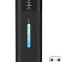 Humidifiers Large Room Bedroom with 7 Colors Light, 2.1Gal(8L) 3 Speed Quiet Ultrasonic Cool Mist Humidifier with 360 Nozzle, Humidity Setting, Timer,Aroma Box for Home Plant Baby Yoga Sleep (Black)