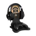 Gamer Gifts for Teenage Boys, Gamer Room Decor for Boys, Boyfriend, Men, Teen Boy, Brother, Gamer Room Accessories Stuff, Wooden Gaming Headset Stand - Can't Hear You I'm Playing, Black