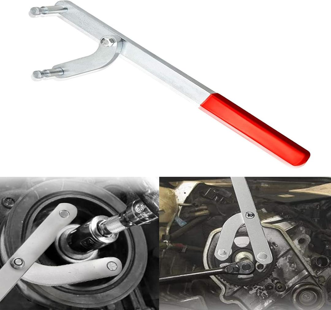 Universal Pulley Holder Camshaft Injection Pump Cam Sprocket Holding Wrench Tool for Honda & Toyota
