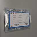 800pcs Galvanized Steel Hardware Nails with Storage Box, 1 Inch Flat Head Nails for Hanging Pictures and Woodworking, Picture Hanging Nails, Small Nails, Wall Nails, Wood Nails, Finishing Nails