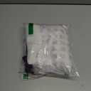 jinchan Tie Top Linen Kitchen Curtains Over Sink 26 Inch Length Tier Curtains Farmhouse Rustic Small Cafe Curtain for Bedroom Living Room Bathroom Half Window Light Filtering Privacy 2 Panels Crude