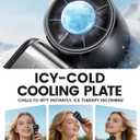 Portable Mini Handheld Fan, Small Hand Fan with Ice Cooler, 100 Speeds, 11Hrs Cooling Time, 20000 RPM Turbo Hand Held Fan for Travel, Outdoor, Beach & Makeup Black