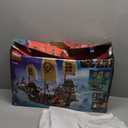 LEGO NINJAGO The Temple Bounty Building Toy - Multi-Level Boat W/6 Ninja Toy Minifigures for Kids, Ages 14+ - Model Building Kit with Display Stand - Dragons Rising Gift for Teen Boys & Girls - 71848