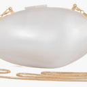 Pearl Clutch Purses For Women,Shell Acrylic Handbags Evening Bag Purse Small Shoulder Crossbody Bags Wedding Guest