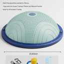EaseUp Balance Ball Trainer 23inch with Bands & Pump for HIIT Yoga
