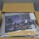 Heavy Duty RV Awning Fabric Replacement  19.5oz Vinyl Camper Awning  Waterproof & UVResistant  Universal Canopy for Camper, Trailer and Motorhome (Gray Fade, 20FT(Fabric 19'2"))