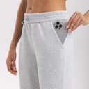 Women's Sweatpants with Pockets Elastic High Waisted Joggers Casual Straight Leg Drawstring Athletic Pants 31'' (Gray, L)