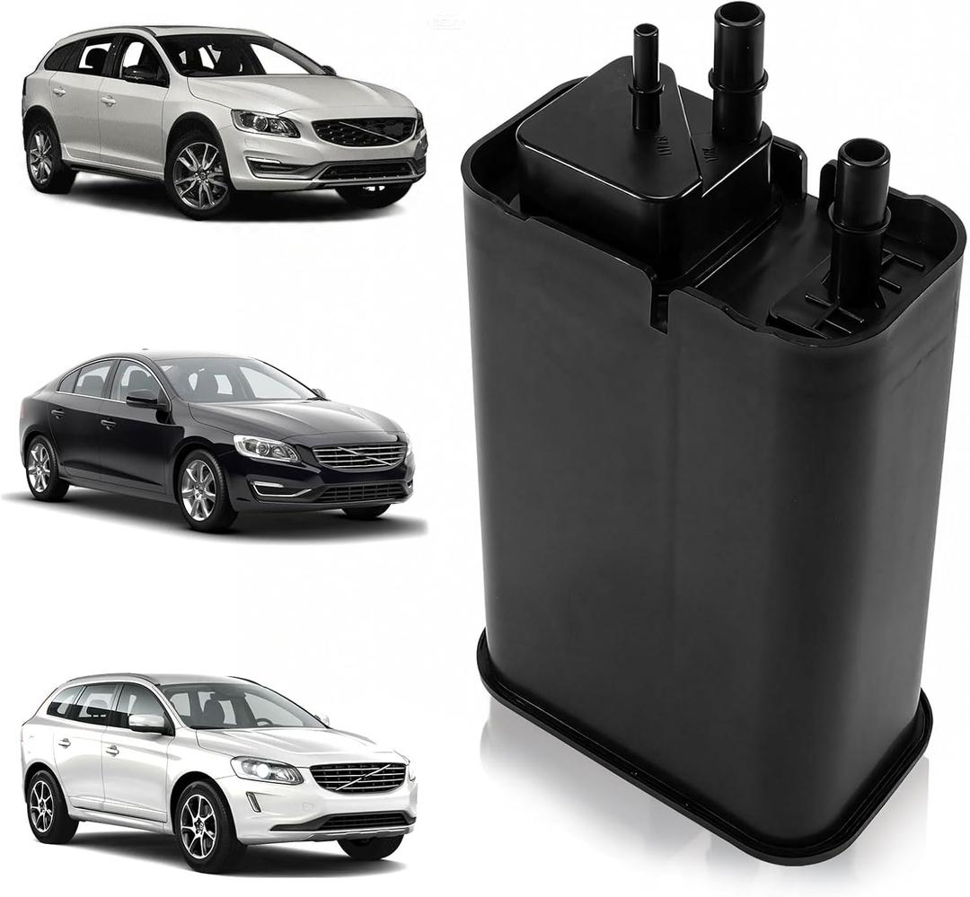31342749 Vapor Canister Fit for 2004-2015 Volvo S60 S80 Xc60 Xc70 V60 V70 2.5L 3.0L 3.2L - Replace 30684418, 8634819 Activated Carbon Charcoal Canister Cans
