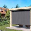 DIFY 12x20 FT Shade Fabric 90% Sun Shade Cloth Privacy Screen with Grommets for Patio Garden Pergola Cover Canopy, Grey