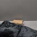 Sealy Heated Blanket Electric Throw 50"x60", Soft Double Flannel Electric Blanket with 6 Heat Levels & 2-10 Hours Auto Shut Off, Machine Washable, Even Heat Distribution, Charcoal