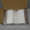 Jetec Hexagonal Jewelry Display Risers Hexagonal Market Display Risers Stands Acrylic Showcase Acrylic Stand for Jewelry Model Figures Decoration, 6 Sizes(White,12 Pieces)