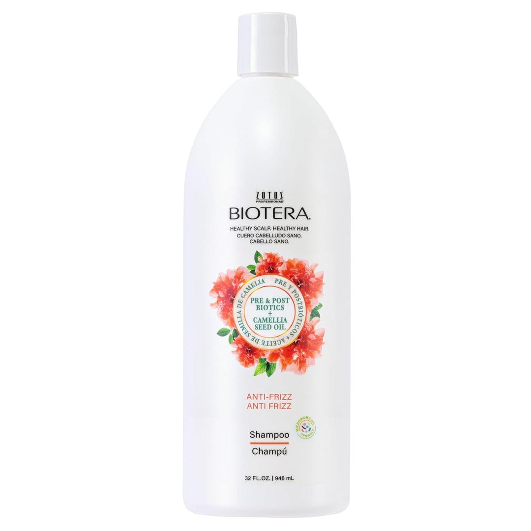 Biotera Anti Frizz Smoothing Shampoo | Smooths & Controls Frizzy, Unruly Hair | Microbiome Friendly | Vegan & Animal Test Free | Paraben Free | Color-Safe (32 Fl Oz (Pack of 1))