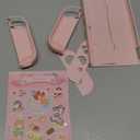 RHOTALL 3 in 1 Protective Pink Case Cover for Nintendo Switch OLED, Dockable Case for Nintendo Switch OLED and Joy Con Controller with Grip Cover Shock-Absorption and Anti-Scratch Design (Pink)