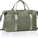 Weekender Duffel Bags for Women Travel Totes Bag for Airplane Essentials, Overnight Bags for Women with Trolley Sleeve, Large Carry On Hospital Bag for Labor and Delivery, Sport, Gym (Field Green)