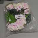 DILATATA Pink Fake Hydrangeas Real Touch Hydrangea Flowers 26" Large Artificial Hydrangea Flowers Silk Hydrangea for Wedding Bouquet, Home, Party, Store, 3pcs