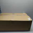 Under Desk Storage Cart 2 Tier Utility Rolling Cart with Wheels, Small Metal Mobile Trolley with Handle Two Tiered Utility Organizer Roller for Kitchen Office Bathroom Pantry Room, White