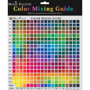 Magic Palette Color Mixing Guide 11.5 Inch