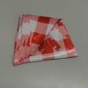 32 Inch Red White Gingham Star Burst Balloons For Christmas Party Decor, Red Plaid Checkered Explosion Star Balloons for Summer BBQ, Pizza Picnic Party,Rustic Farmhouse Decorations