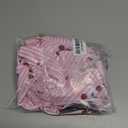 ZAFUL Bikini Sets for Women Triangle Bow Decor Ruffle Straps Lace up Swimsuit 2 Pieces High Cut Bathing Suits (Small, 2-cherry Pink)