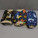 Langsprit Male Belly Bands for Dogs (Pack of 3) - Dog Diapers Male - High Absorbing Dog Wraps Washable - Reusable Small Doggy Doggie Puppy Dog Diapers (Medium,Waist:14-16.5 inches) (Sloth,Whale,Dinosaur)