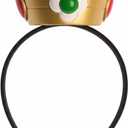 ComfyCamper Womens OSFM Princess Crown on Headband Gem Flower Tiara Halloween Costume Accessories Cosplay Adult