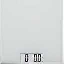 KitchenAid KQ908 Glass Surface 11 Pound Capacity Digital Kitchen and Food Scale, White