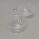 Boon Nursh Silicone Baby Bottle Nipples - Bottle Nipples for Boon Nursh Baby Bottles - Baby Bottle-Feeding Supplies - Fast Flow Baby Bottle Nipples - 3 Count