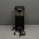 Single Serve Coffee Maker K-Cup, 14 Oz, Black & Stainless Steel Machine, 5.98"D x 9.44"W x 14.17"H